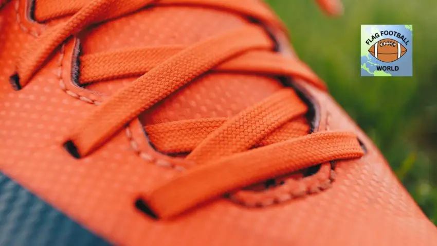 Orange youth football clearance cleats